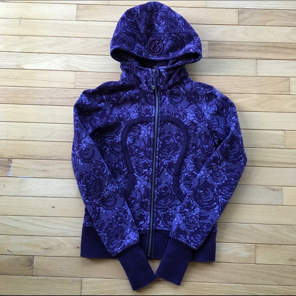 lululemon athletica Purple Hooded Jacket